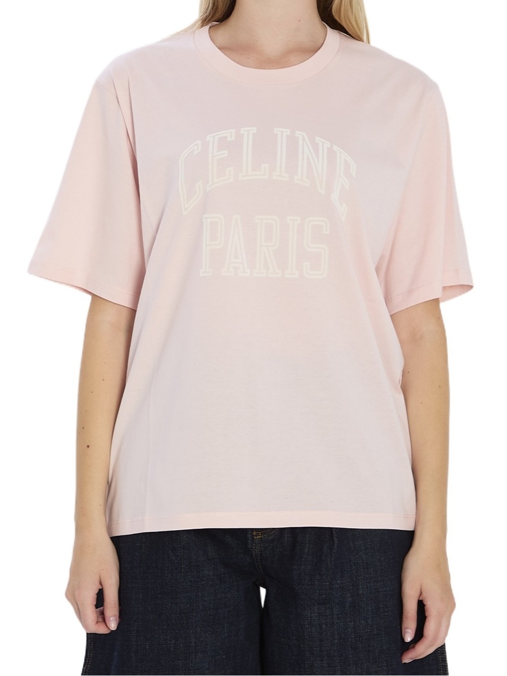 Celine loose t-shirt IN cotton jersey